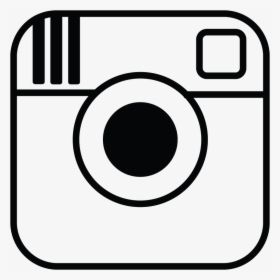 Instagram - Transparent Background Black And White Instagram Logo, HD Png Download, Transparent PNG