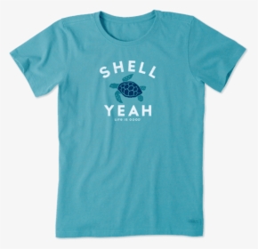 Women S Shell Yeah Crusher Tee - Fear The Smiles Dm, HD Png Download, Transparent PNG