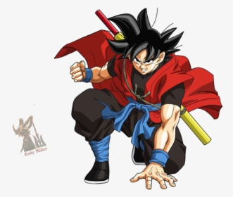 Goku preto desenho Dragon Ball Saiyan, pele de leopardo, Cg Artwork, cabelo  preto png