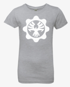 Gears Of War 4 Cog Emblem Girls Premium T-shirt - T-shirt, HD Png Download, Transparent PNG