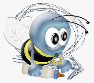 Transparent Bumble Bee Clipart - Cartoon, HD Png Download, Transparent PNG