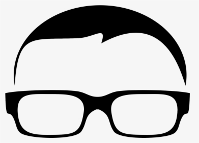 Transparent Transparent Glasses Clipart - Boy With Eyeglasses Cartoon, HD Png Download, Transparent PNG