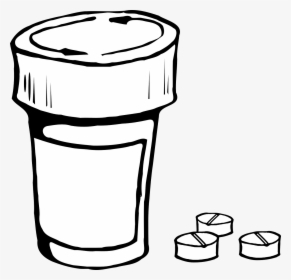 Hockey Puck Clipart - Draw A Pill Bottle, HD Png Download, Transparent PNG
