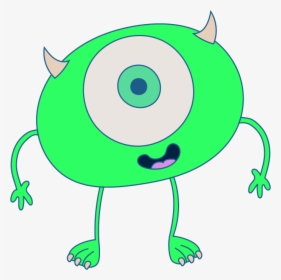 Mike Wazowski Disney Pixar Monsters Inc - Design, HD Png Download, Transparent PNG