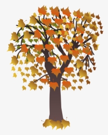 Maple Autumn Svg Clip Arts - Maple Tree Clipart, HD Png Download, Transparent PNG