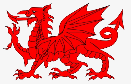 Welsh Dragon Silhouette, HD Png Download, Transparent PNG