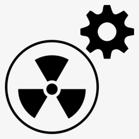 Radiation Source And X-ray Device Management - Radiation Symbol Black And White, HD Png Download, Transparent PNG