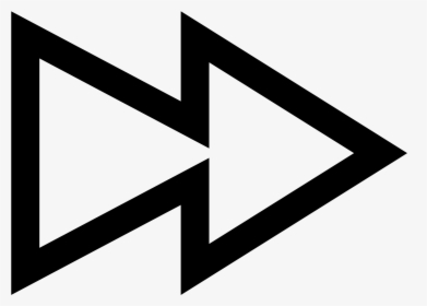 빨리 감기 Icon - Fast Forward Logo Png, Transparent Png, Transparent PNG