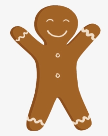 Gingerbread Man Png Pic - Gingerbread Man Talk For Writing Script, Transparent Png, Transparent PNG