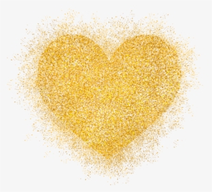 #love #heart #gold #colorsplash #glitter - Gold Glitter Heart Png, Transparent Png, Transparent PNG