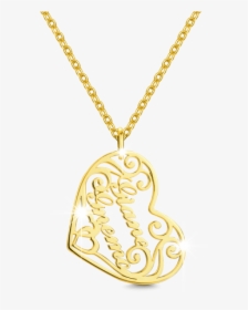 Soufeel Heart Name Necklace, HD Png Download, Transparent PNG