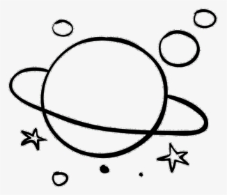 #planet #planets #galaxy #space #background #overlay - Aesthetic Planet Drawing Png, Transparent Png, Transparent PNG