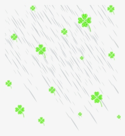 #mq #fourclower #green #rain #floating #falling #weather, HD Png Download, Transparent PNG