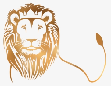 Anothen - Golden Lion Head Png, Transparent Png, Transparent PNG