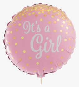 Glittering Its A Girl - Its A Girl Foil Balloon, HD Png Download, Transparent PNG