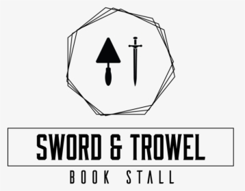 Logo - Black-01 - Sword And Trowel Logo, HD Png Download, Transparent PNG