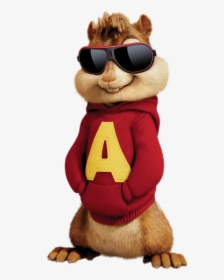 Alvin Wearing Sunglasses - Alvin And The Chipmunks Clipart, HD Png Download, Transparent PNG