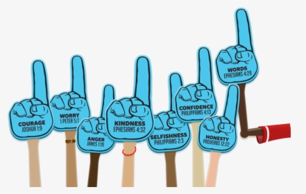 Foamfingers, HD Png Download, Transparent PNG