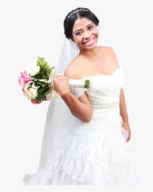 Wedding Girl Png Image - Wedding Dress, Transparent Png, Transparent PNG