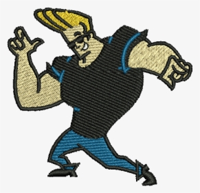 Embroidery Johnny Bravo, HD Png Download, Transparent PNG