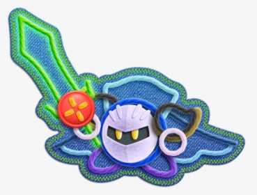 Kirby Extra Epic Yarn Meta Knight, HD Png Download, Transparent PNG