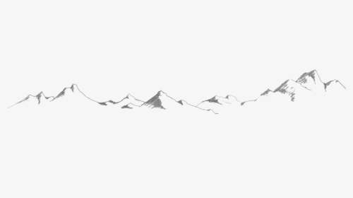 Mountain Outline, HD Png Download, Transparent PNG