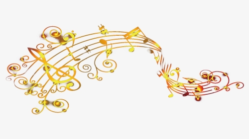 Transparent Music Emoji Png - Gold Music Notes Png, Png Download, Transparent PNG