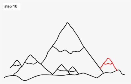 Featured image of post Simple Mountain Drawing Png