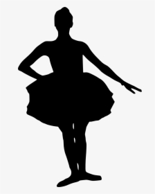 Free Png Ballerina Silhouette Png Images Transparent - Girl Ballet Silhouette, Png Download, Transparent PNG