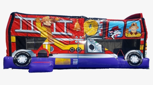 Fire Truck Combo - Inflatable, HD Png Download, Transparent PNG