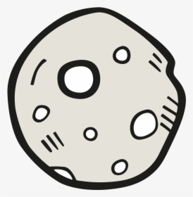 Moon Full Almost Icon - Icon, HD Png Download, Transparent PNG