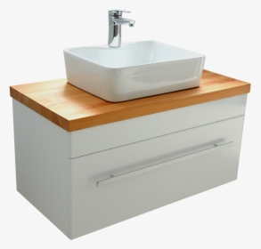 Bathroom Cabinet Drawer Sink - Bathroom Sink, HD Png Download, Transparent PNG