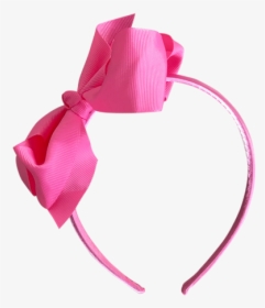 Headband With Ribbon Png - Headband Pink Png, Transparent Png, Transparent PNG