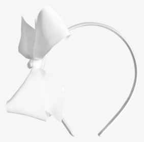 Image Of White Bow Headband - Party Favor, HD Png Download, Transparent PNG