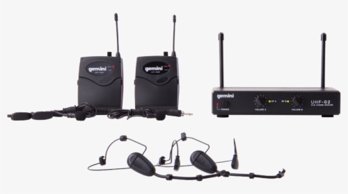 Uhf-dual Headset/lav Mic - Wireless, HD Png Download, Transparent PNG