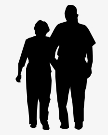Archbishop Neale School Silhouette Royalty-free Clip - Walking People Png Silhouette, Transparent Png, Transparent PNG
