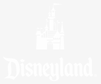 Disneyland Logo White Transparent, HD Png Download, Transparent PNG