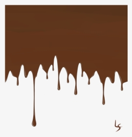 Melted Chocolate By Lis Banner Black And White Library - Melted Chocolate Vector Png, Transparent Png, Transparent PNG