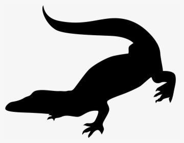 Crocodile Black Png, Transparent Png, Transparent PNG