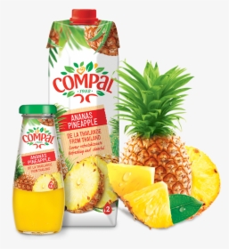 Compal Pineapple Juice Form Thailand Sizes Available - Fresh Pineapple, HD Png Download, Transparent PNG
