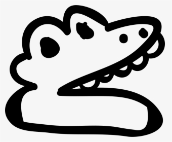 Crocodile Head Toy - Smile Crocodile Cartoon Head, HD Png Download, Transparent PNG