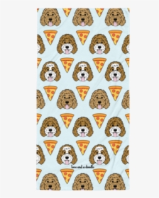 Pizza Pattern Beach Towel - Monkey, HD Png Download, Transparent PNG