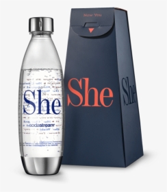 ״she״ Women S Day Bottle - International Women's Day, HD Png Download, Transparent PNG
