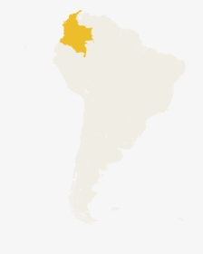 Colombia - South America Heightmap, HD Png Download, Transparent PNG
