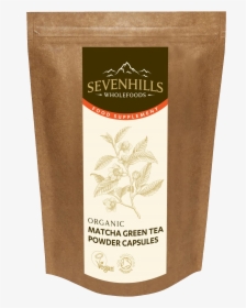 Sevenhills Wholefoods Organic Matcha Green Tea Powder - Matcha, HD Png Download, Transparent PNG