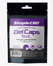 Gel Caps-bag - Grape, HD Png Download, Transparent PNG
