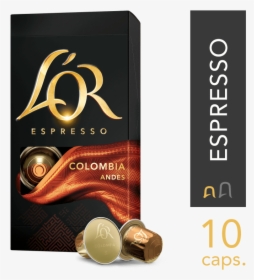 Lor Caps Colombia Fr 180d2b3e 5c67 4cc0 B977 0ae52ade6951 - L Or Espresso Colombia, HD Png Download, Transparent PNG