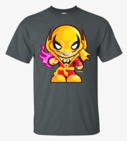 Classic Iron Fist Chibired Luke Cage T Shirt & Hoodie - T-shirt, HD Png Download, Transparent PNG