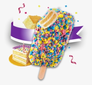 Picture Of Good Humor- Birthday Cake 24ct - Ice Cream Popsicles Birthday Cake, HD Png Download, Transparent PNG