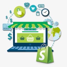 Shopify Services Png - Shopify Ecommerce Website Development, Transparent Png, Transparent PNG